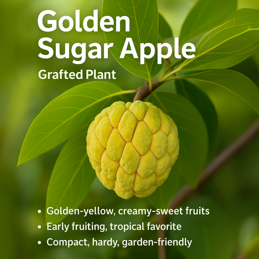 Sugar Apple / Sitafal - Golden Fruit Plant